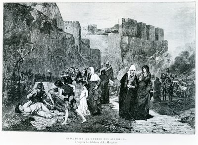 The Insults Offered to Prisoners, an Episode in 1211 During the Albigensian Crusade by Albert Pierre Rene Maignan
